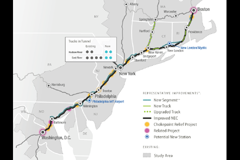 amtrak northeast regional map Fra Recommends 120bn Investment In Northeast Corridor News